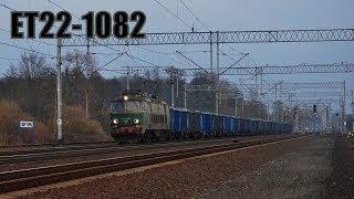 preview picture of video '[ PKP Cargo ] ET22-1082 @ Nowy Tomyśl 2013r.'