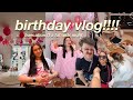my 23rd birthday!! a surprise holiday, girls night & even MORE surprises 🥲