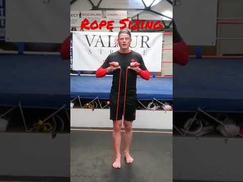 ✅👨‍🔧Correct Skipping Rope Length 🦅 #skippingrope #fitness #jumprope