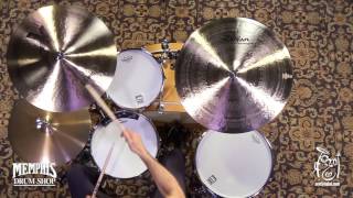 Video thumbnail for Zildjian 20" K Dark Thin Crash Cymbal - Played by Jason McGerr 1987g (K0912-1050717K) by Memphis Drum Shop