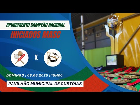 LEIXÕES SC X SC ESPINHO  - FASE FINAL INICIADOS MASCULINOS 2025 APURAMENTO DE CAMPEÃO