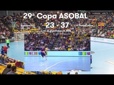 COPA ASOBAL: Bidasoa Irún - Barça Lassa 23-37