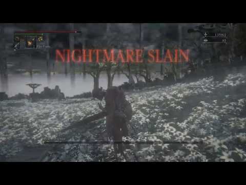 Bloodborne True final boss - Moon Presence