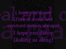 I Hope You Dance Lyrics