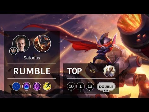 Rumble Top vs Kayle - EUW Challenger Patch 9.21