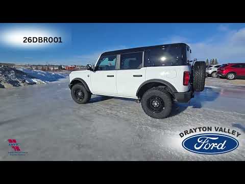 2026 Ford Bronco Big Bend 4 Door 4x4 in White for sale at Drayton Valley Ford in Drayton Valley, AB