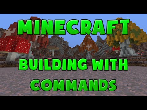 Minecraft Tutorial - Building With Vanilla Commands