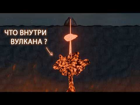 Путешествие внутрь вулкана | Погружение в магмы