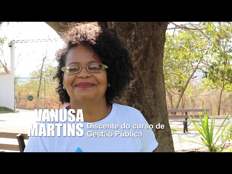 Vanusa Martins -  estudante do curso Superior de Tecnologia em Gestão Pública