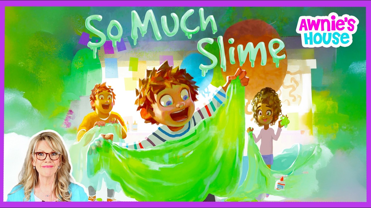 SO MUCH SLIME! 🟢 Kids Book Read Aloud | A Super Sticky Story!