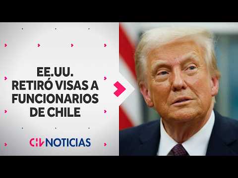 EE.UU. restringió visas a 3 funcionarios de Gobierno de Chile por afectar "la seguridad regional"