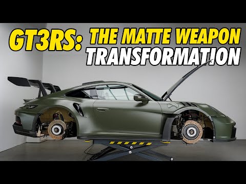 Thumbnail for Brand-New Porsche GT3 RS Gets a Complete Makeover: Matte PPF + Paint Correction! by Porsche