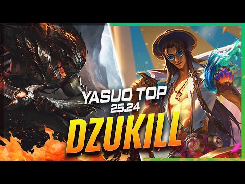 Dzukill - Yasuo vs Yone TOP Patch 25.24 - Yasuo Gameplay