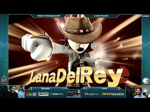 SUU2 - Narayan (Mii Boxer) Vs. cruel (Cpt.Falcon) - Losers Round 2 - Smash 4