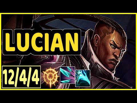 LUCIAN VS TWITCH - 12/4/4 KDA ADC GAMEPLAY DIAMOND III