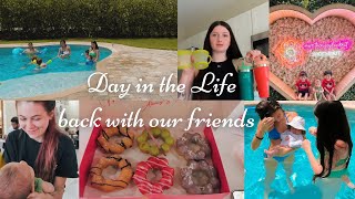 Day in the Life of a SAHM of 3 // back with our friends