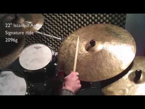 Ride cymbal video blog #29 - 22" Istanbul Agop Signature ride 2096g