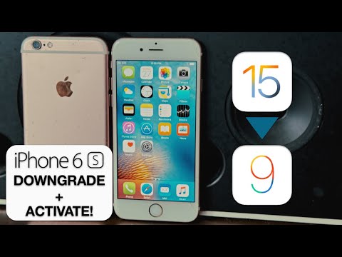 How To DOWNGRADE iPhone 6s from iOS 15 to iOS 9 in 2025!