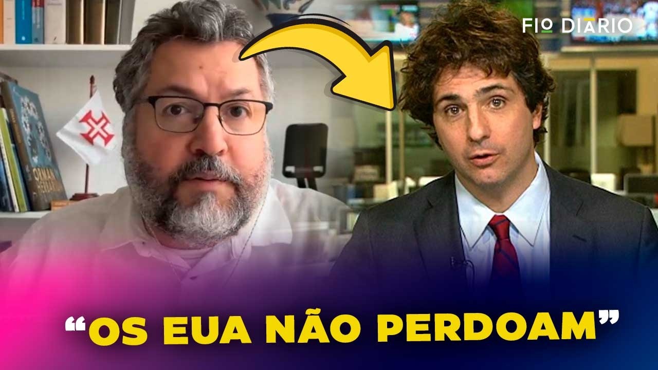 “É POR ISSO QUE O PT PROTEGE ESSAS ORGANIZAÇÕES”, DISPARA ERNESTO ARAÚJO
