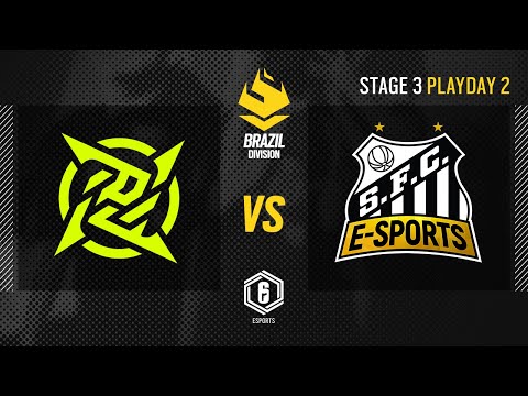 Ninjas in Pyjamas vs. Santos // LATAM League Brazil Division 2021 - Stage 3 - Playday 2