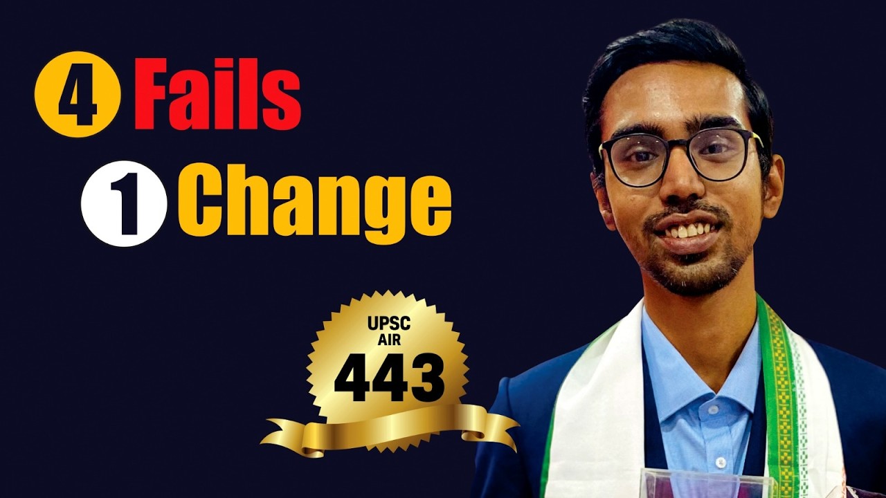 From 4 UPSC Failures to AIR 443 | Dr. DebJyoi Halder AIR 443 UPSC Topper's Journey|APTI PLUS Kolkata