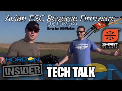 Avian ESC Reverse Firmware - Horizon Insider Tech Talk