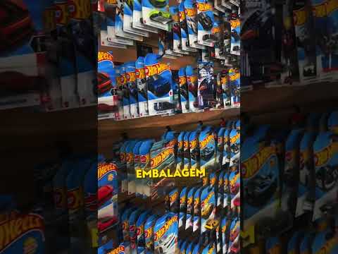 Não rasgue os pacotes da Hot Wheels!