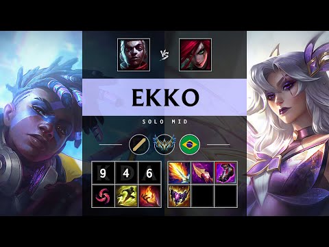 Ekko Mid vs Katarina - BR Challenger Patch 25.17
