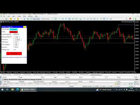 Video ATR Orders Manager EA