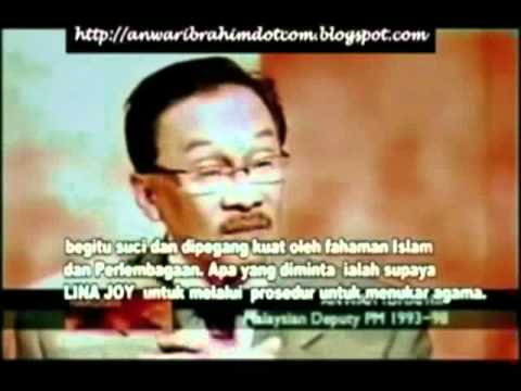 Anwar Sokong Lina Joy Murtad