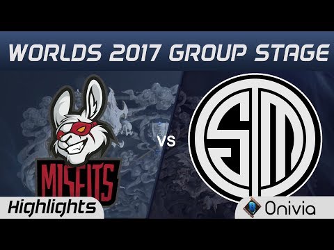 MSF vs TSM Tiebreaker Highlights World Championship 2017 Group Stage Misfits Gaming vs Team Solo Mid