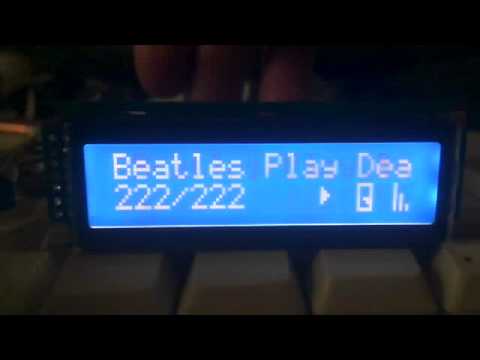 AVR+LCD+PYTHON+MPD