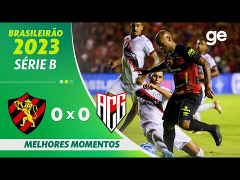 Gols e lances de Sport x Atlético-GO