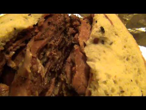 Two Men and a Sandwich - The Carnegie Deli Experience DO NOT WATCH President Obama favorite