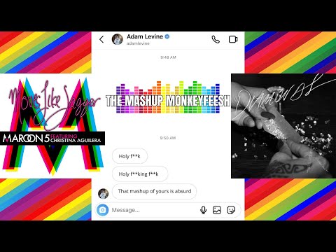 Maroon 5 vs Rihanna (Moves Like Jagger vs Diamonds) MASHUP