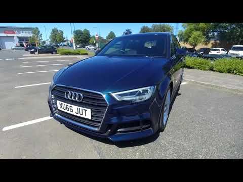 NU66JUT Audi A3 Sportback S line 2.0 TDI 150 PS 6-speed