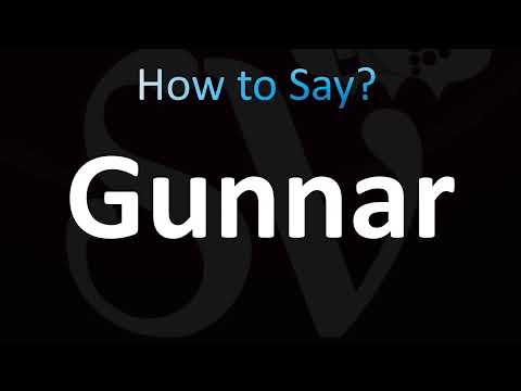 How to Pronounce Gunnar (Correctly!)
