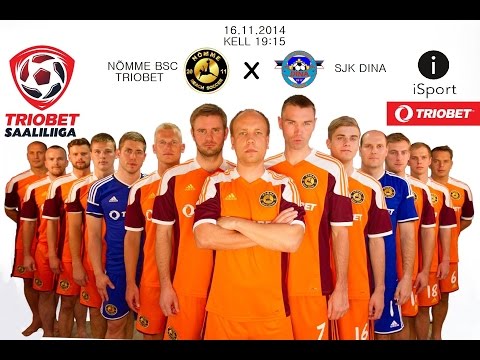 Nõmme BSC - SJK Dina 1:5 (0:2) | Estonian Futsal Saaliliiga 2014/2015