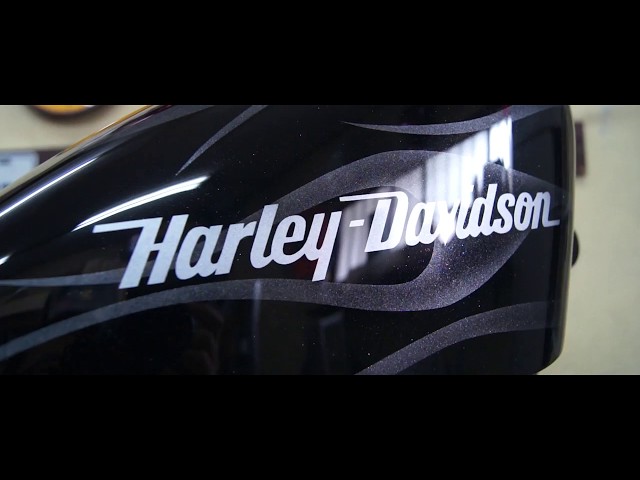 CUSTOMPAINT HARLEY-DAVIDSON  SportSter "Flames'