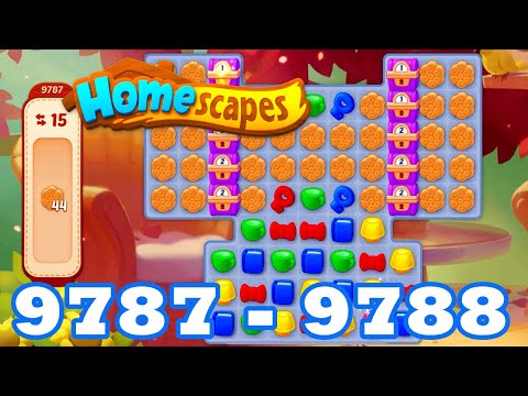 Homescapes Level 9787 - 9788 HD 3 - match puzzle game | Gameplay Walkthrough | android | GameGo Game
