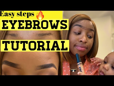 Eyebrows tutorial for beginners | Easy steps | eyebrows on FLEEK!