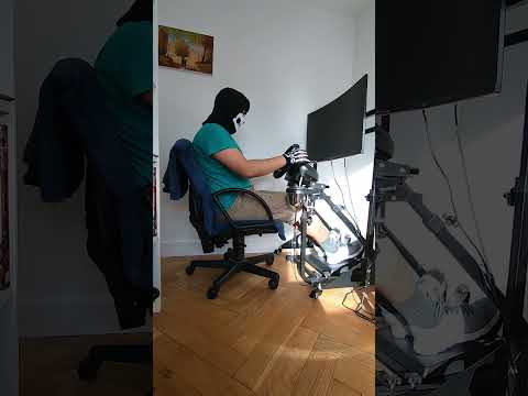The Problem with Office Chairs for Sim Racing | Gaming Room Update 3 #shorts