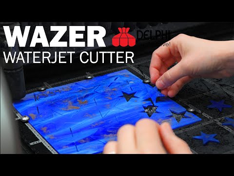 Wazer Waterjet Glass Cutting | Delphi Live
