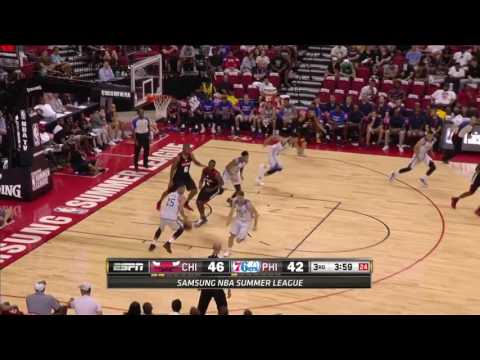 Ben Simmons Highlights | 76ers vs Bulls (7-11-2016) 18 Pts