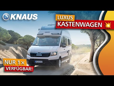 KNAUS BOXDRIVE 600 XL on MAN TGE | 4×4 all-wheel drive & pure luxury in the compact Knaus camper ...