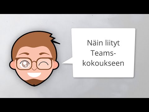 Näin liityt Teams-kokoukseen