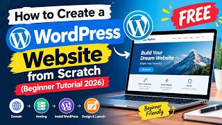 How to Create a Complete Website from Scratch - FREE - (Beginner Tutor