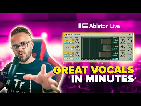 Trance Vocal processing in Ableton Live with AI