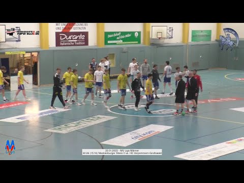 30:26 (15:16) Mecklenburger Stiere II vs. HC Vorpommern-Greifswald - 22.01.2023