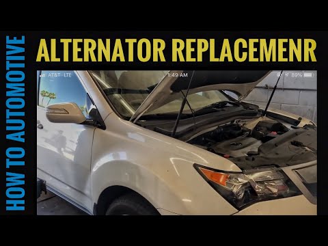 Replace the Alternator on a 2007-2013 Acura MDX